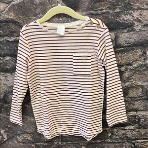 Striped Kids Shirt with Pocket